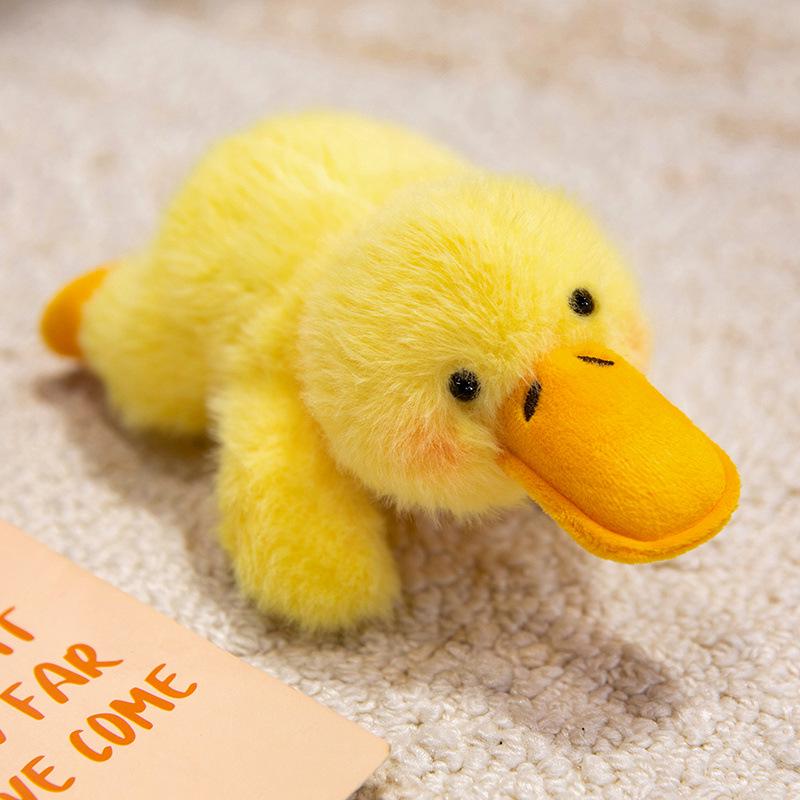 Cartoon Plush Animal Refrigerator Magnet - Lying Down Style Creative Cultural Gift