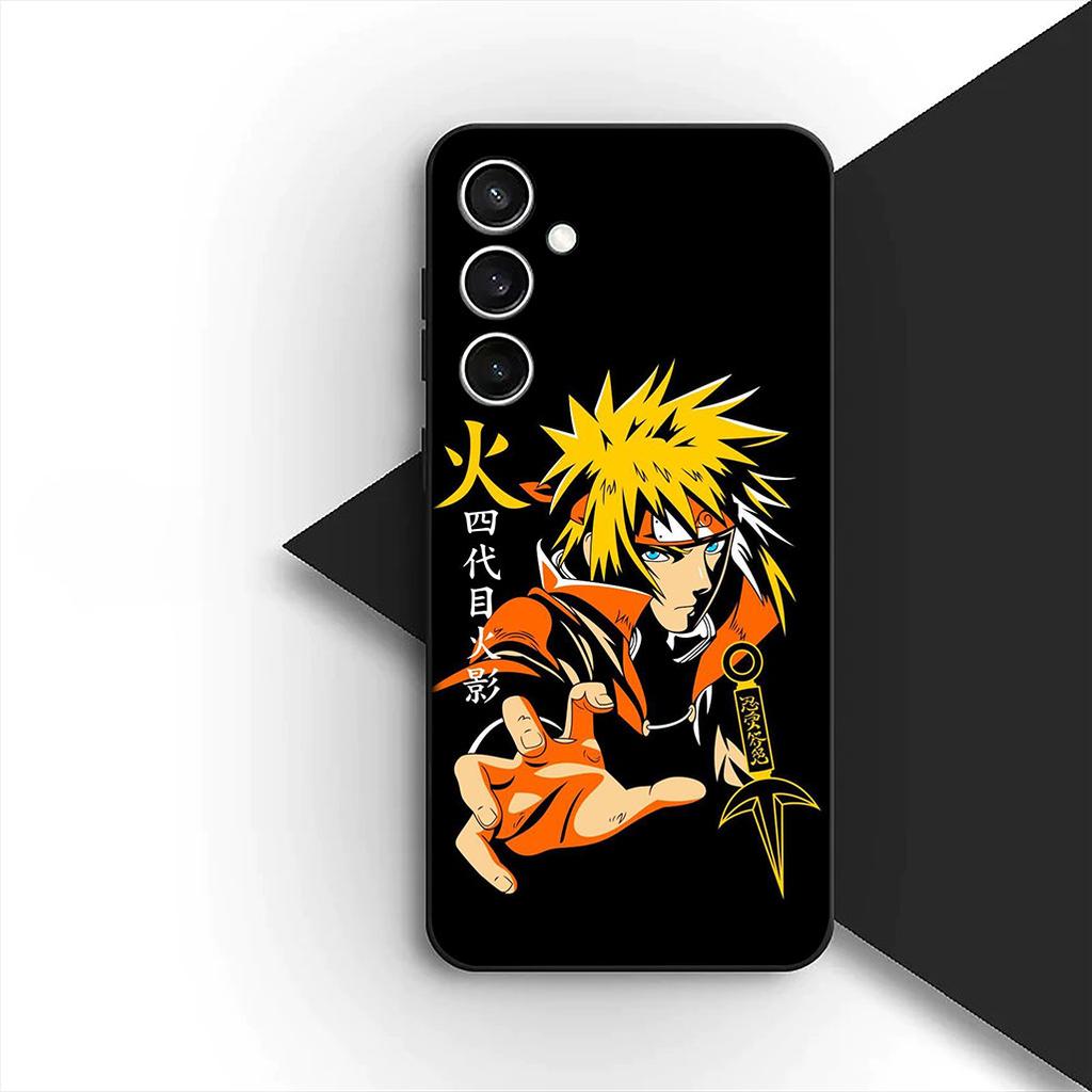 Minato Narutos Namikaze Sasuke Phone Case for Samsung Galaxy S20 S22 S21 FE Ultra Plus A07 A17 A15 A16 A25 A57 A37 Cover