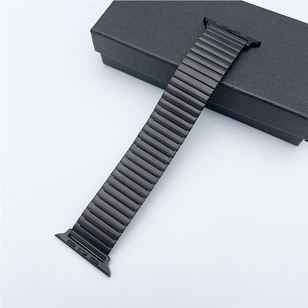 Эластичный ремешок для часов Iwatch Ultra 49 мм 40 мм 44 мм 42 мм 45 мм Металлический ремешок из нержавеющей стали для Apple Watch Series 8 7 6 5 4 3