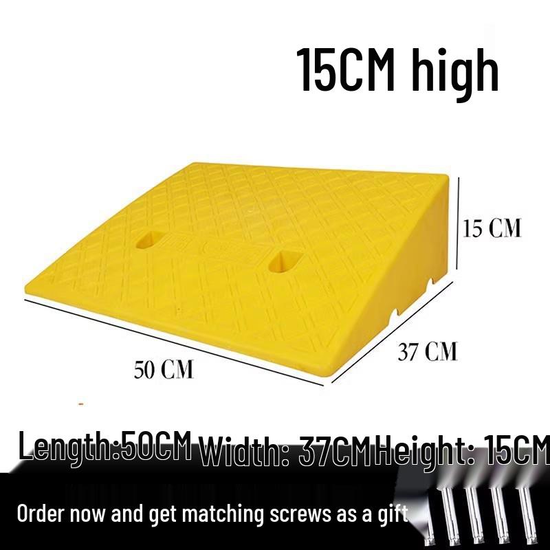 Uphill Slope Mat, Barrier-Free Ramp, Plastic Ladder, Speed Bump, Intersection Aid