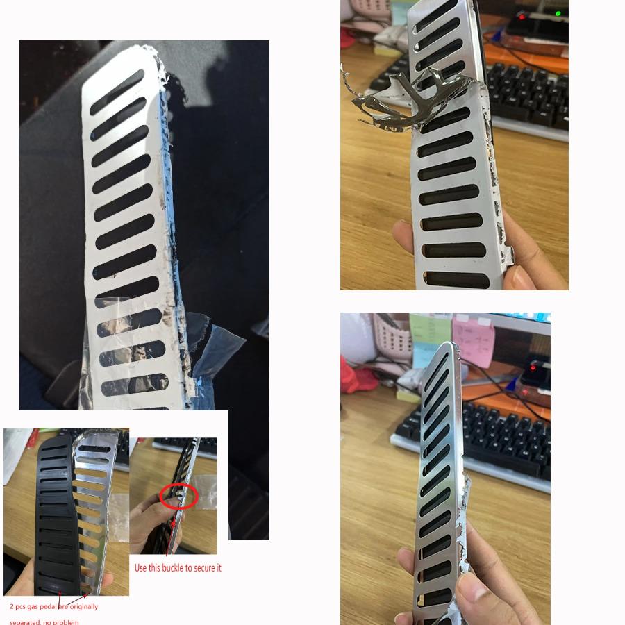 Автоаксессуары Подножка Педаль газа Педаль тормоза Педаль сцепления для Skoda Octavia A5 Yeti Superb для Seat Altea Leon Toledo