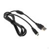 6ft USB Charging Charger Cable For PS3 Black