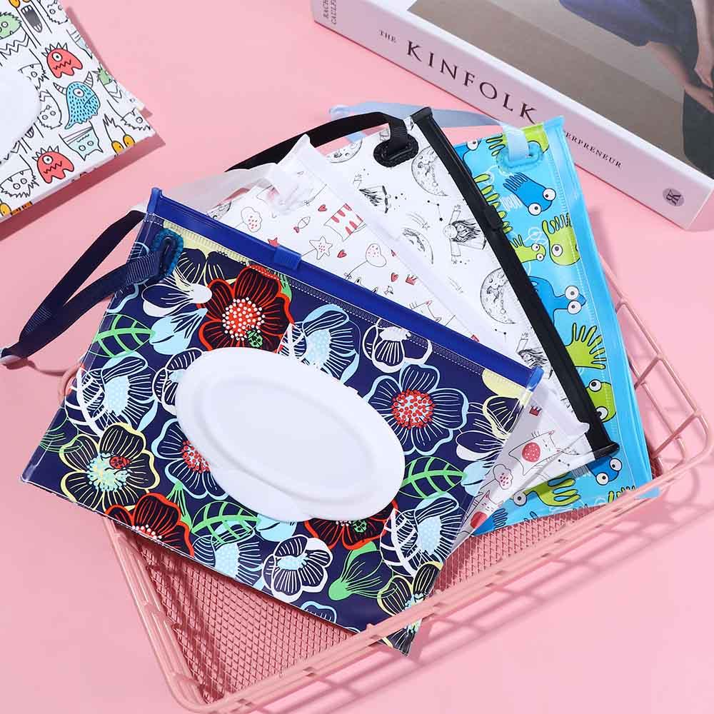 Refillable Portable Travel Eco-friendly Wet Wipes Box Wipes Container Wet Wipes Bag Wipes Case