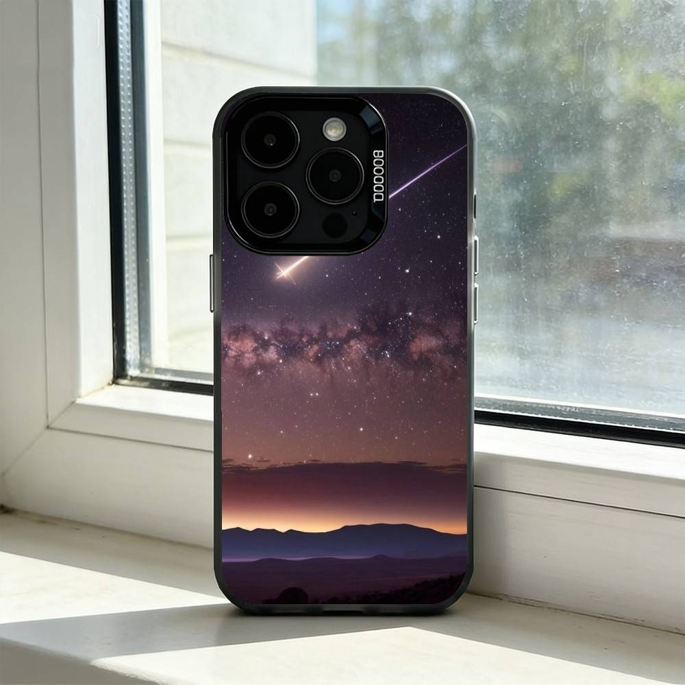 Чехол для телефона Space For Galaxy U-Universe для iPhone 17,16,15,14,13,12,11 Plus,Pro Max,XS, Цветной Серебристый Чехол для телефона Funda Cover