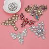 Embroidery Handmade Apparel Sewing & Fabric Sew On Patch Rhinestone Patches Crystal Applique