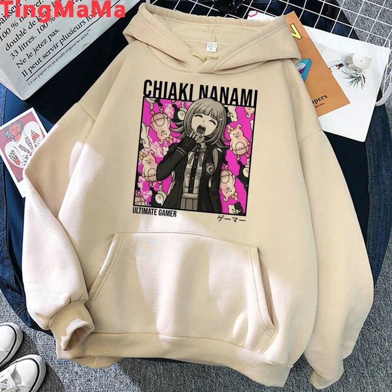 Danganronpa Nagito Komaeda Ouma Kokichi Hoodies Unisex Ulzzang Oversized Grunge Korea Unisex Clothing Hoody Ulzzang Printed Unisex Hoodie