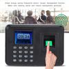 2.4inches TFT LCD Screen Fingerprint Time Clock Attendance Machine Recorder   Plug