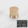 Single-hole Cabinet Door Handles Walnut and Oak Wardrobes Cupboards Pull Drawers Knob Furniture Hardware