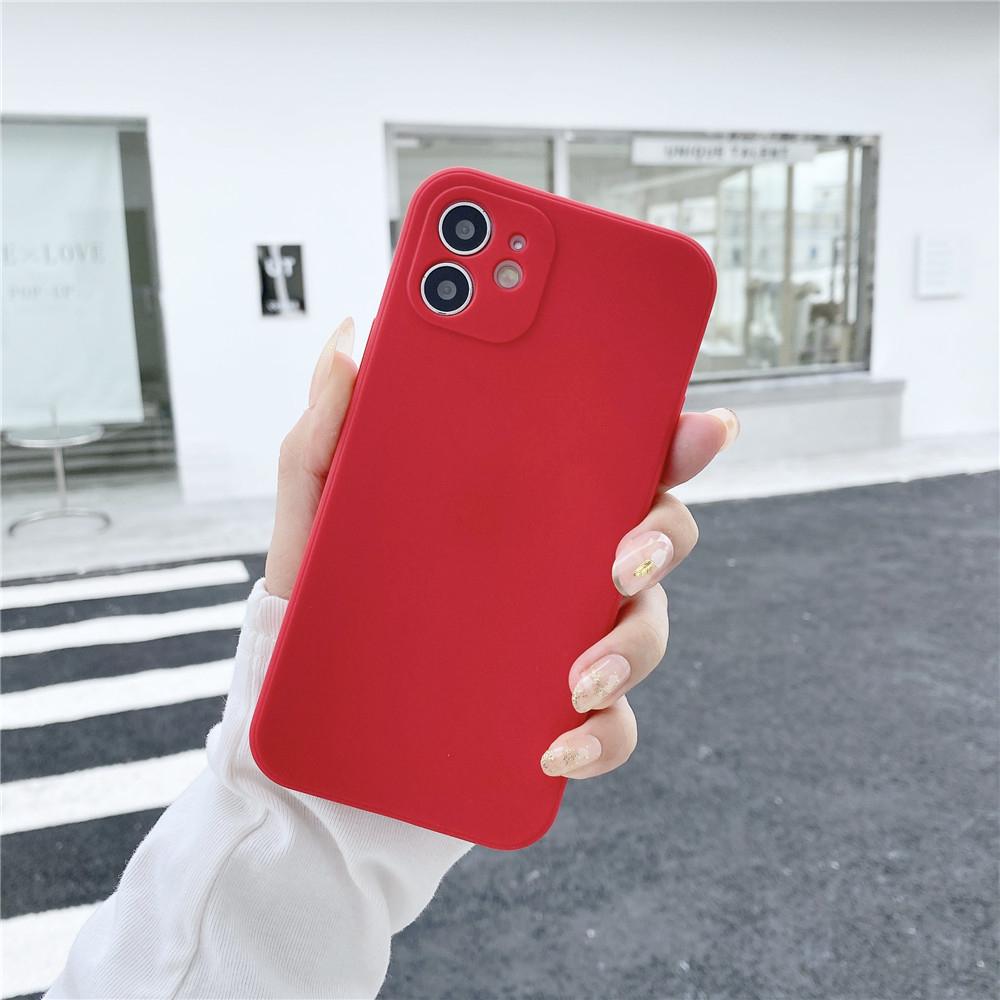 Soft Silicone Cases For Samsung Galaxy S8 S9 S10 Plus S10 Lite S20 S21 FE S22 S23 Ultra Note10 Plus Note 20 Square Phone Cover