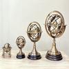 Zodiac Armillary Brass Sphere Globe Display 30.48 Cm Wooden Base