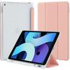 Case for iPad 10.2" - Shockproof Protection - Pink - Stylus Compartment - Reinforced Corners - Elegant Design