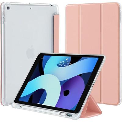 Чехол для iPad 10,2" - Противоударная защита - Розовый - Отделение для стилуса - Усиленные углы - Элегантный дизайн