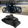 Real Leather Fuel Tank Chap Cover Panel Bag for Motorcycle Sportster XL 883 1200