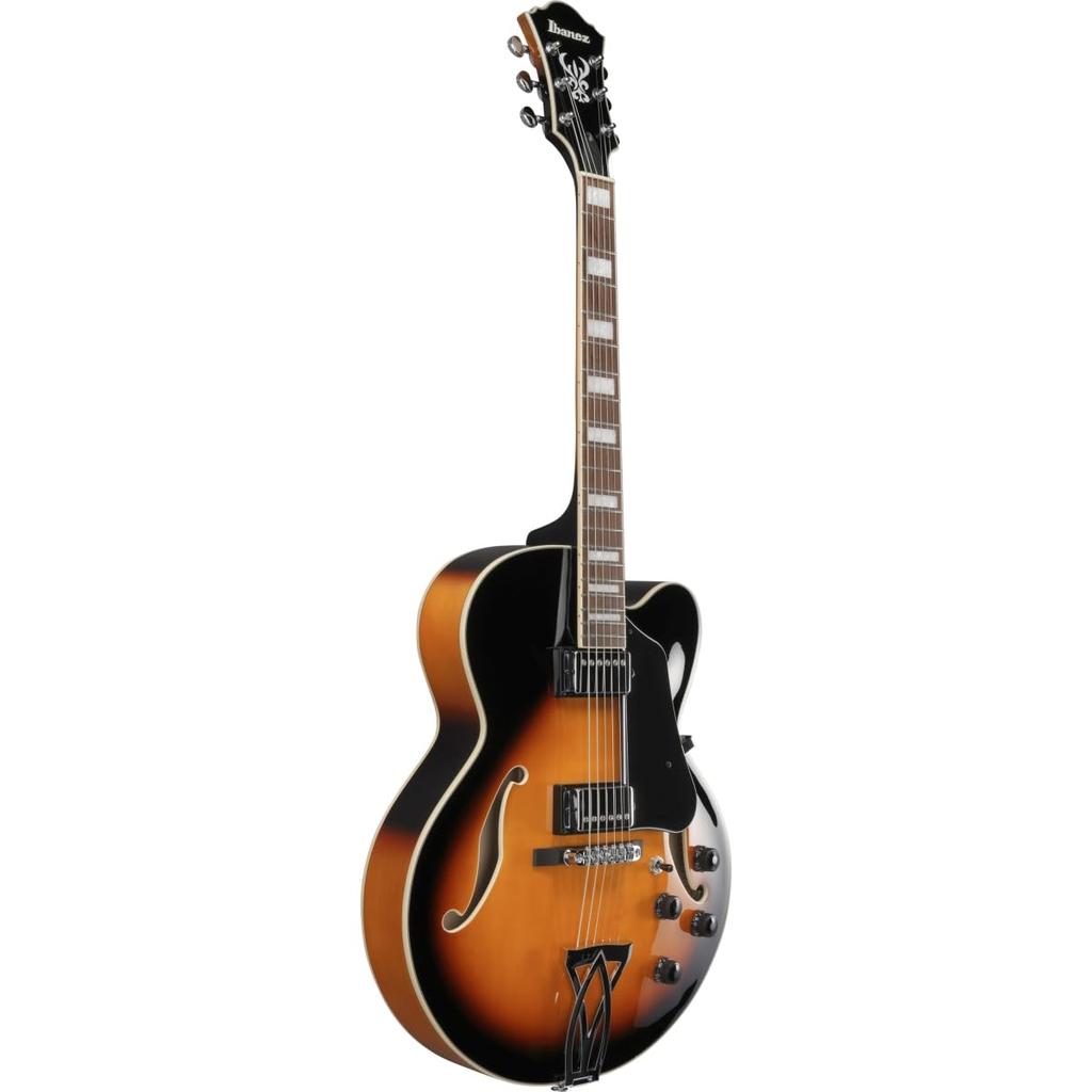 Электрогитара с полым корпусом и чехлом Ibanez/Ibanez AF75-BS