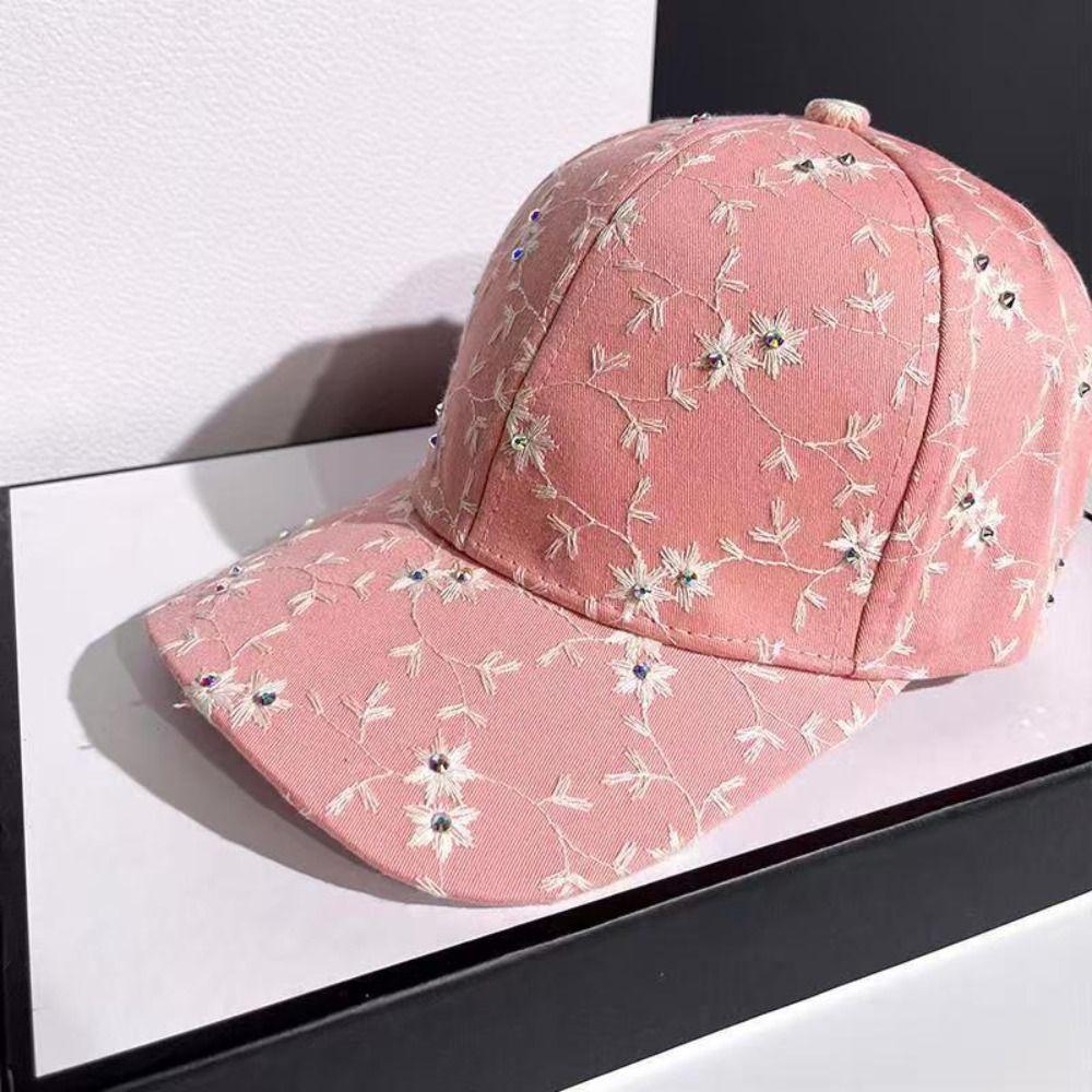 Elegant Ladies Sun Hat Little Flower Golf Cap Trendy Baseball Cap Sisters Gifts