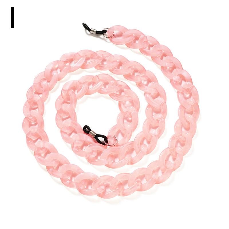 Eyeglass Sunglasses Chain Acrylic Glasses Holder Jewelry Oranments