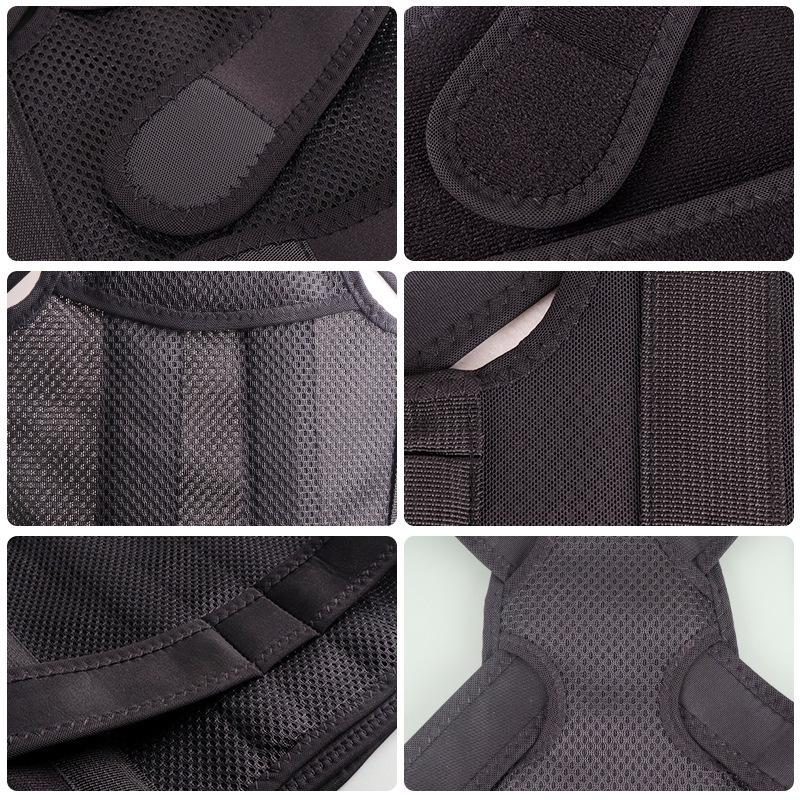 Корректор осанки унисекс: Пояс для поддержки плеч и спины от сутулости для взрослых