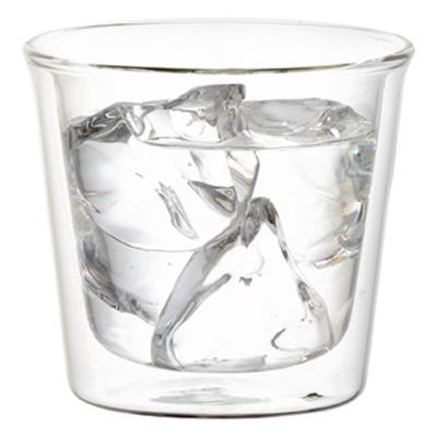 CAST Double Wall Rock Glass 250ml Термостойкое стекло Двойная структура Безопасный 21430 Микроволновая печь/Посудомоечная машина