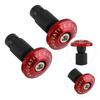 KIMISS Universal 1 Pair Motorcycle Grip Bar End with Handle Plug Cap for Most
