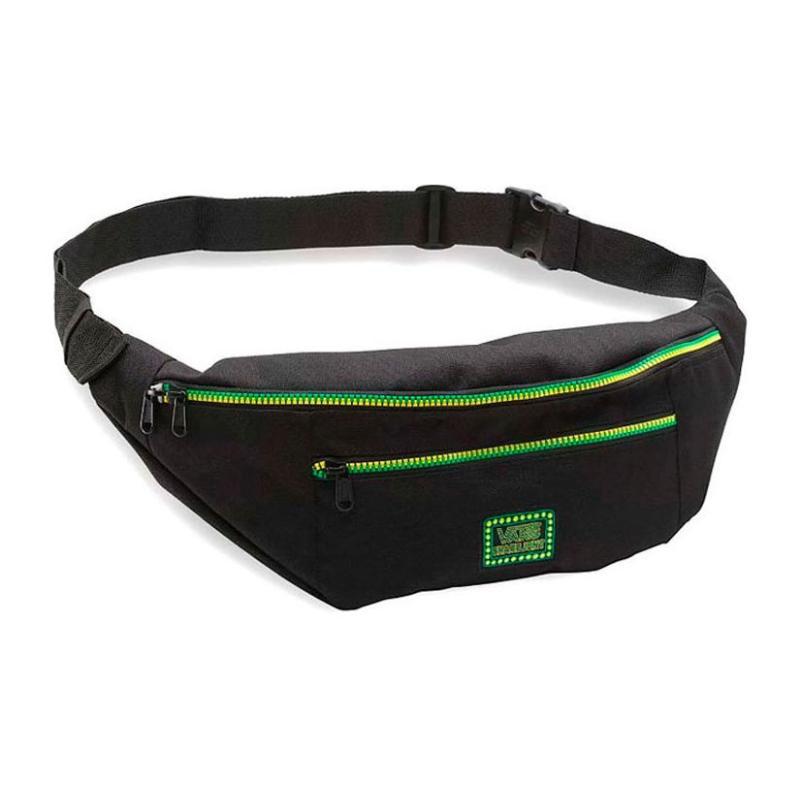 Vans Полиэстеровые сумки кроссбоди поясная сумка обычная унисекс черная Vans VN0A2ZXXZXG1