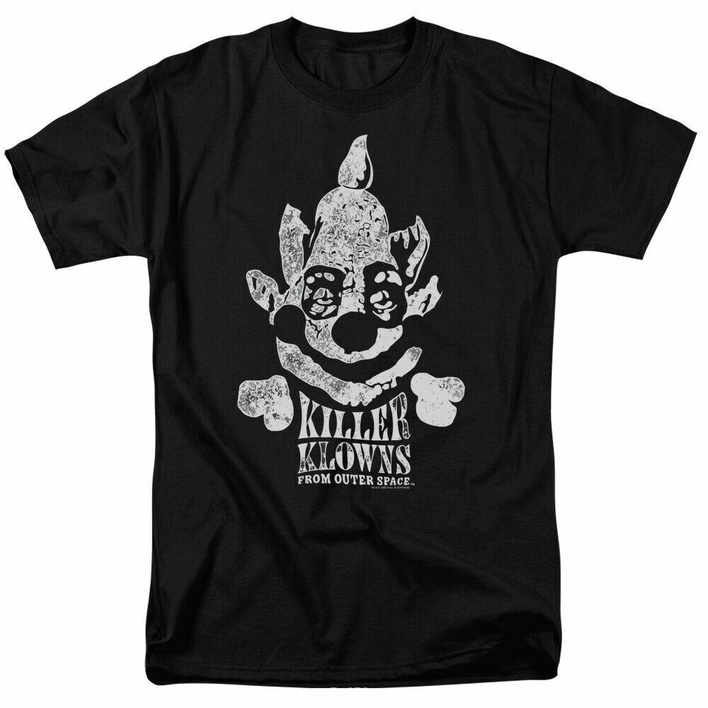 26 Killer Klowns From Outer Space Kreepy T Shirt Licensed Alien Horror Movie Black Unisex T-Shirt