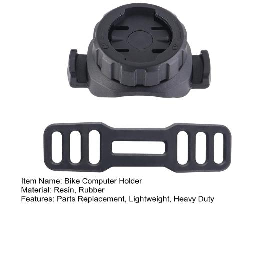 Крепление для велокомпьютера Garmin, вращающееся на 360 градусов, легкое, универсальное, для горного велосипеда, шоссейного велосипеда, держатель для компьютера на руль, аксессуары для велосипеда