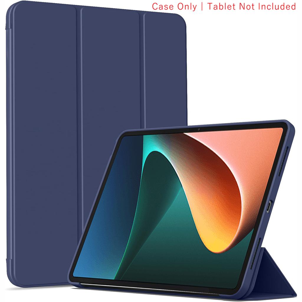 Складной чехол-книжка с подставкой для Xiaomi Pad 5/Pad 5 Pro 11 дюймов, магнитная подставка, защитная обложка из ПУ-кожи, автоматический сон/пробуждение
