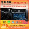 Автомобильная стереосистема Android 14 для Honda CIVIC Hatchback 2012 2013 2014 2015 -2017 Мультимедийный видеоплеер Навигация GPS Головное устройство