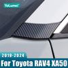 Для Toyota RAV4 XA50 2024 RAV 4 Гибридный Автомобиль Передняя Стойка A Декоративная Накладка Автомобильные Аксессуары для Экстерьера