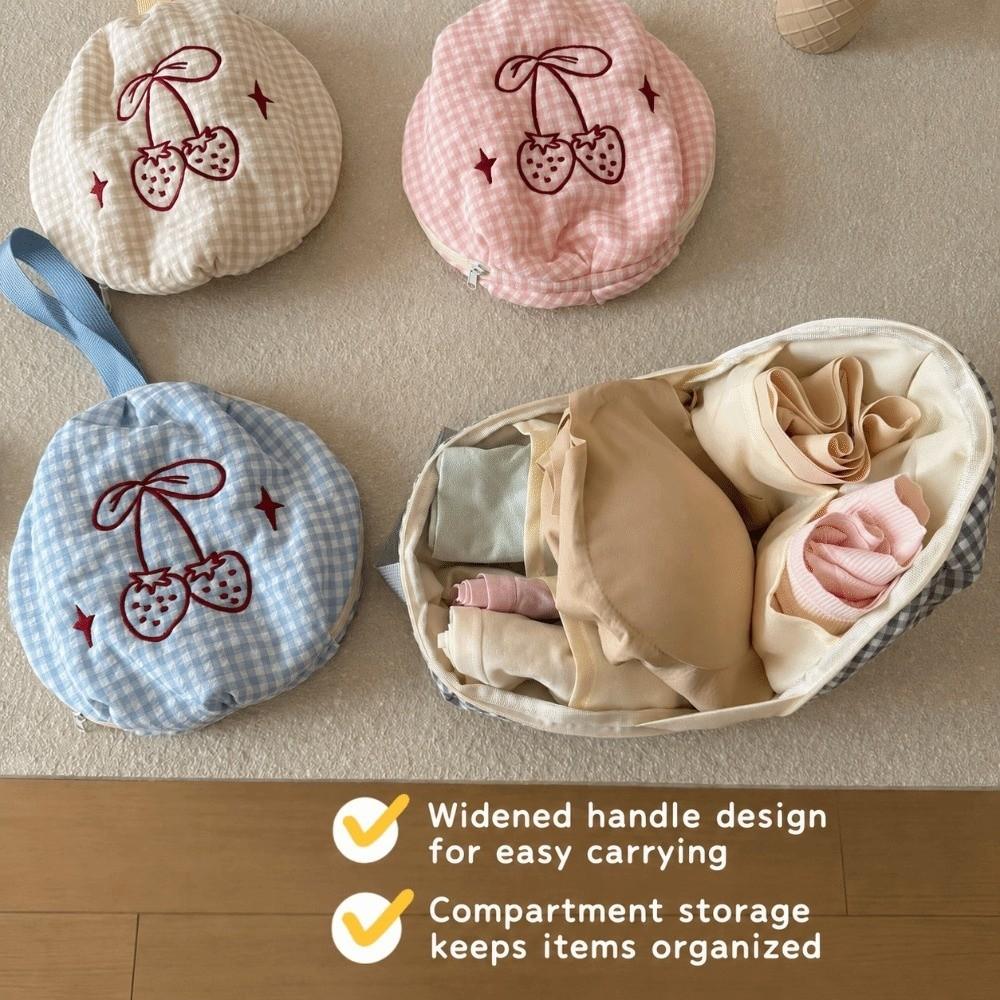 3in 1 Underwear Storage Bag Large Capacity Toiletry Storage Bag New Intimate Clothes Bag