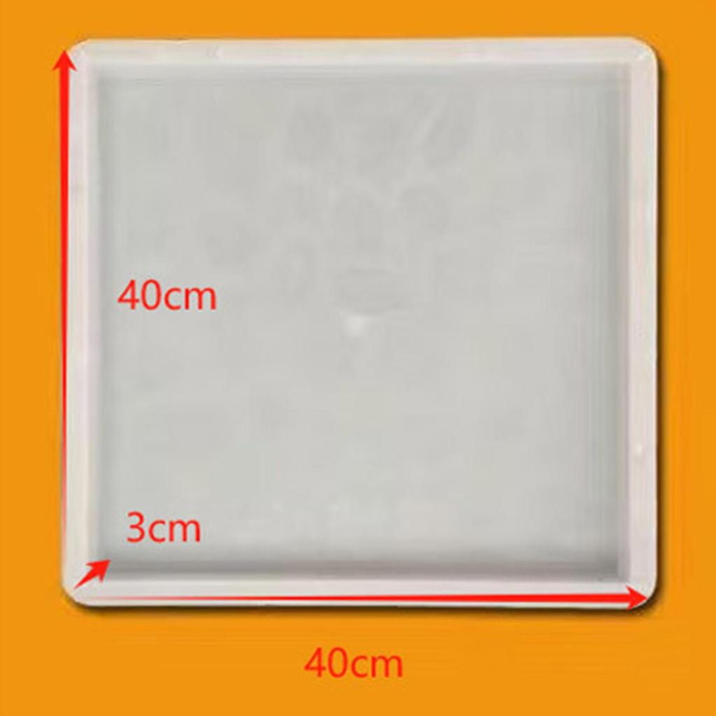 Paving Cement Brick Maker Tool Square Path Walkway Floor Tile Mould for Pavement Outdoor Backyard Patio Patio Stepping Stones