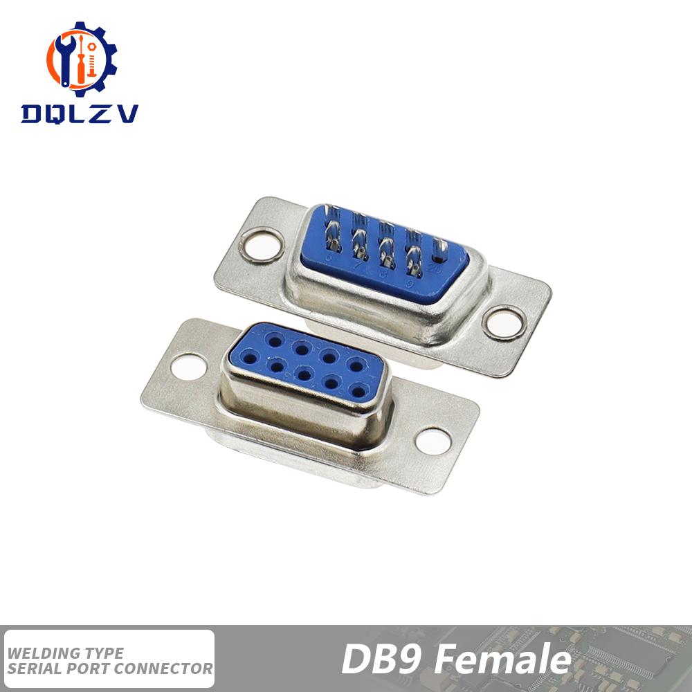 DB15 DB25 DB9 DB37 Параллельный Последовательный Порт Female/Male Паяный Разъем+Пластиковая Сборная Оболочка 37 9 15PIN VGA Адаптер