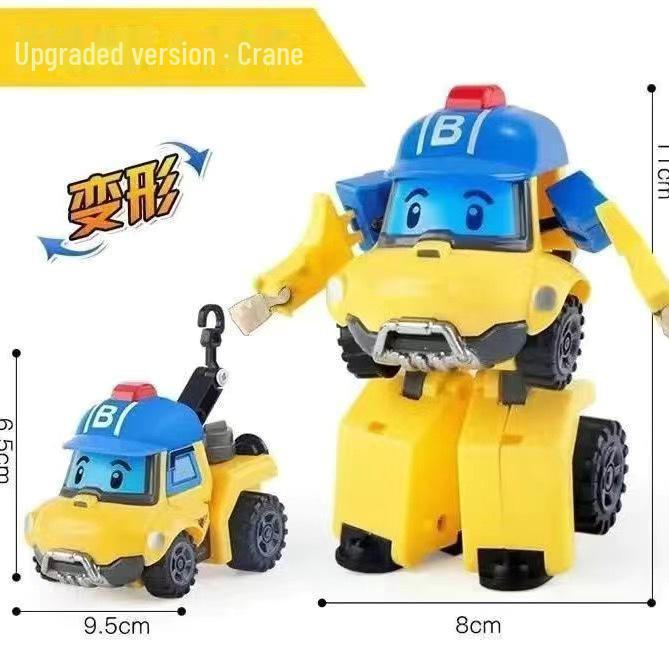 Выбор учителя: Игрушка-трансформер для детей «Полицейская машина Шерифа Перли в робота»