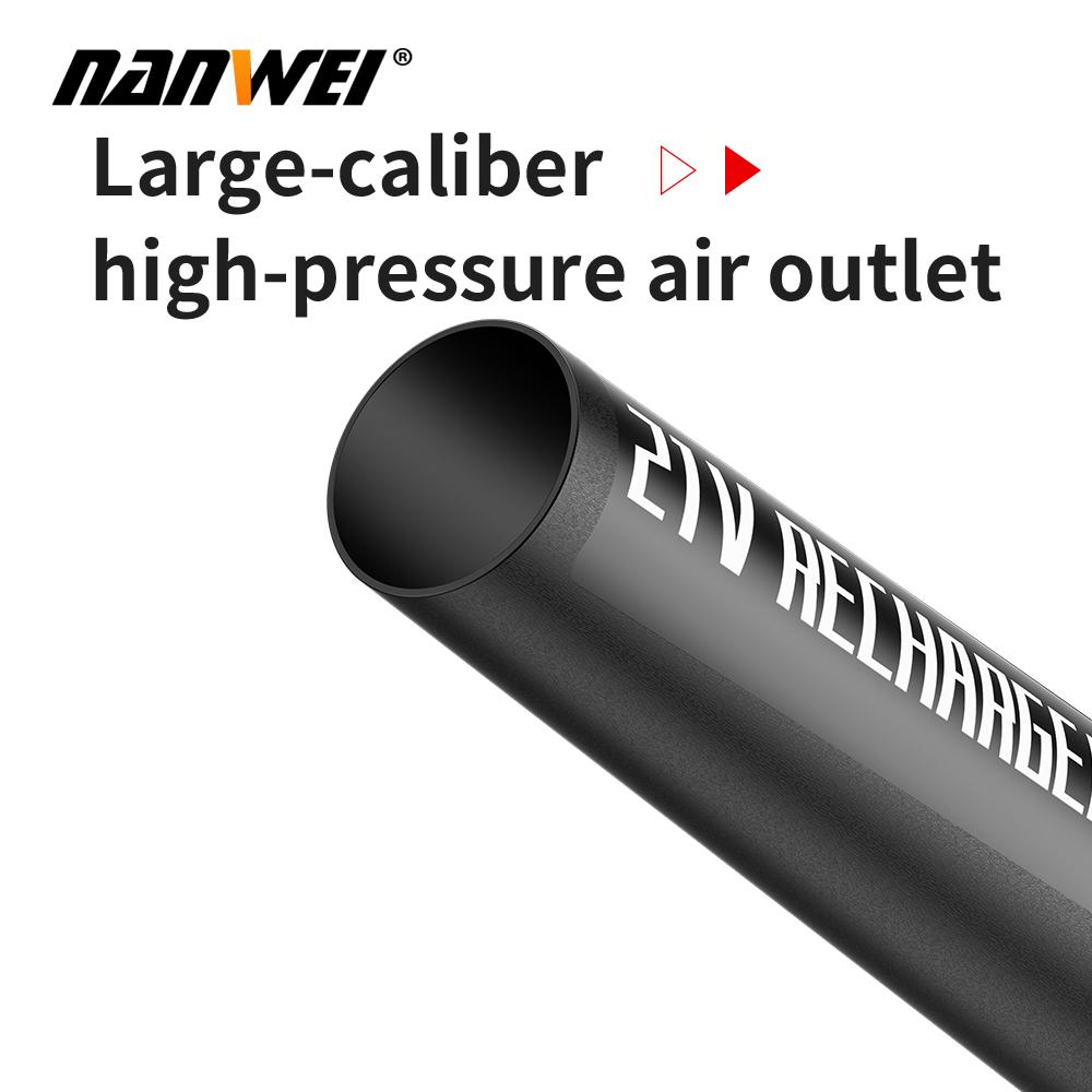 NANWEI Воздуходувка 13-ступенчатая мощность ветра 21 В 22500 об/мин