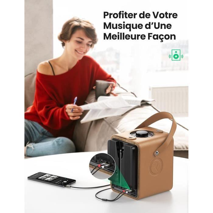 UGREEN Câble Jack 3.5mm vers 2 RCA Mâles Adaptateur RCA Jack Audio Stéréo