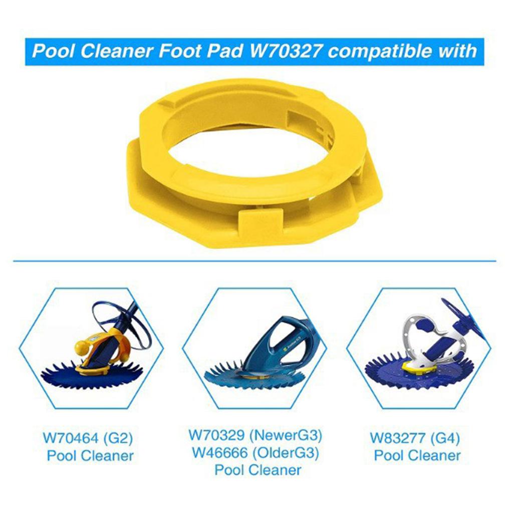 Pool Cleaner Finned Seal Disc Skirt Foot Pad Part for Zodiac G3 G4 Pool Cleaner Seal W70327 W83275 W72880 W69039 W72865