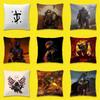 Игровой чехол для декоративной подушки D-Doom Slayer Для 55x55см 40x40см 45x45см 50x50см 30x30см Квадратный офисный чехол для подушки