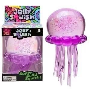 1 шт. Цвета случайные Doh Jellyfish Сжимающая желешка Сжимающая игрушка для снятия стресса Качающиеся щупальца Сенсорная игрушка для release