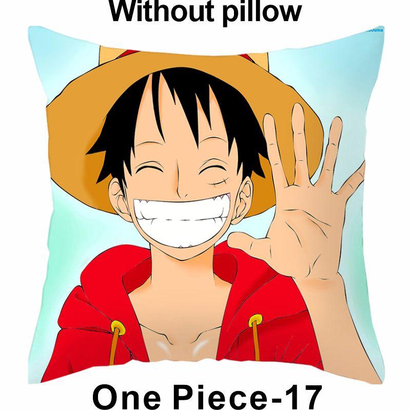 Наволочка с изображением Манки Д. Луффи из One Piece Эксклюзивная лимитированная серия для фанатов аниме Декор в тематике сокровищ для спальни студенческого общежития