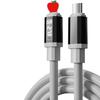 Быстрое зарядное устройство 120 Вт двойного типа Type-C для MacBook, Apple, Huawei ноутбуков с цифровым дисплеем