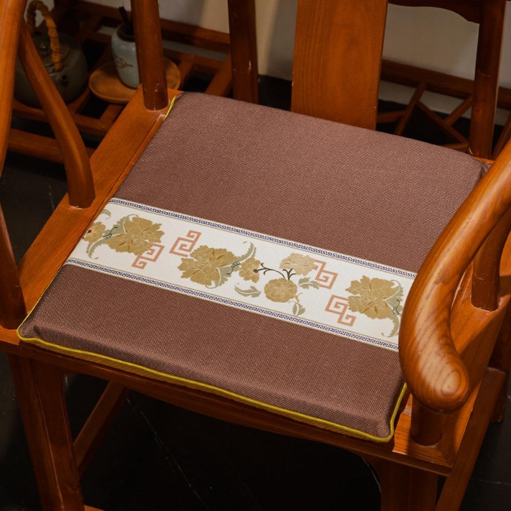 Подушка для дивана из красного дерева, утолщенная подушка сиденья для китайского обеденного стула, мебель из массива дерева, кресло