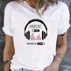 Fashion Women Cool Sound Soccer Print T Shirt Funny Casual O-neck Short Sleeves T-shirt Summer Female Tee Shirt