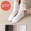 5 пар носков для девочек из хлопка с антипиллингом и закругленными краями, тонкие ворсовые носки с ворсом