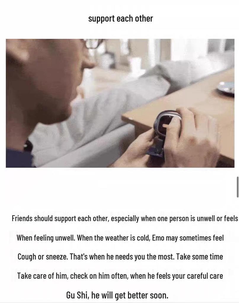 Эмо ИИ Робот Питомец: Двуязычная игрушка-компаньон и для эмоциональной поддержки