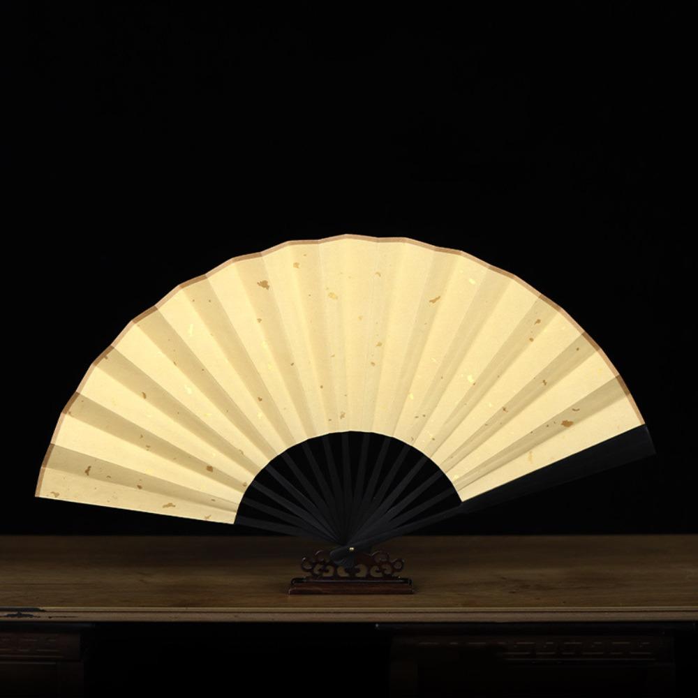 Handwritten Calligraphy Bamboo Folding Fan Antique Style Hand Fan Dance Fan Calligraphy Painting