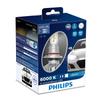 Автомобильная лампа Philips LED Headlight 6000K 3520lm 12V 22W Extreme Ultinon Совместимость с техосмотром автомобиля Гарантия 3 года 2 шт. PHILIPS