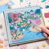 Animal Theme Landscape Sticker Book 8 Scenes DIY Cabin Scene Sticker  Toy
