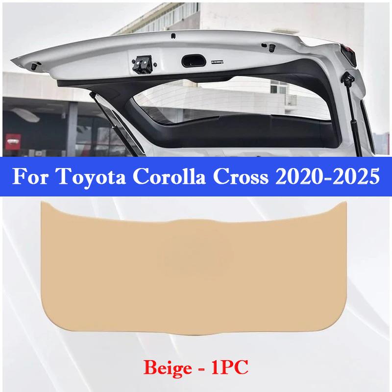 Для Toyota Corolla Cross 2020 - 2026 Накладка на дверь багажника от пинков Защитная накладка на крышку багажника Коврик в багажник Аксессуары для декора салона
