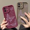 Butterfly Soft TPU Phone Cover For iPhone 16 15 Pro Max 14 13 Pro 12 Mini 11 XR 8 7 Shockproof Matte Silicone Case
