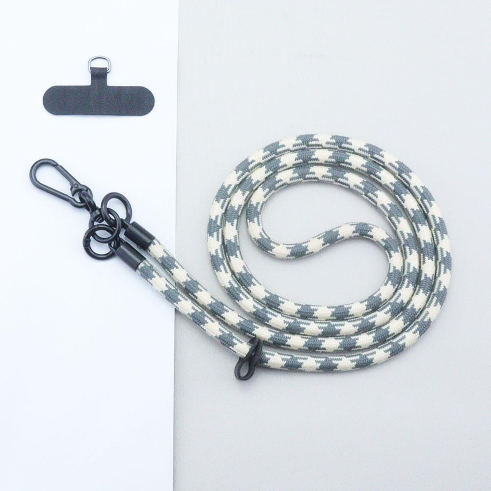 Simple Wind Handmade Mobile Phone Lanyard Thick Rope Bag Mobile Phone Camera Lanyard Accessories Removable Diagonal Lanyard